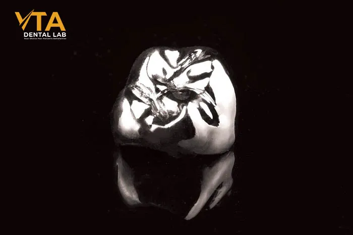 Semi-precious metal crowns offer a balance between biocompatibility and affordability, commonly used in long-span bridges
