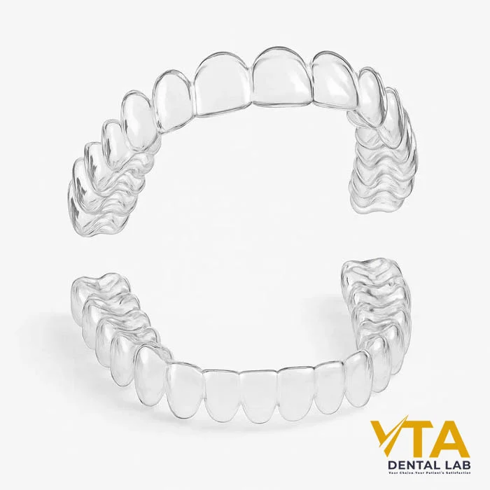 Intraoral scan being used to create a digital model for fabricating an Essix retainer, streamlining accuracy and turnaround time.